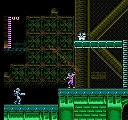 une photo d'Ã©cran de Blue Shadow sur Nintendo Nes